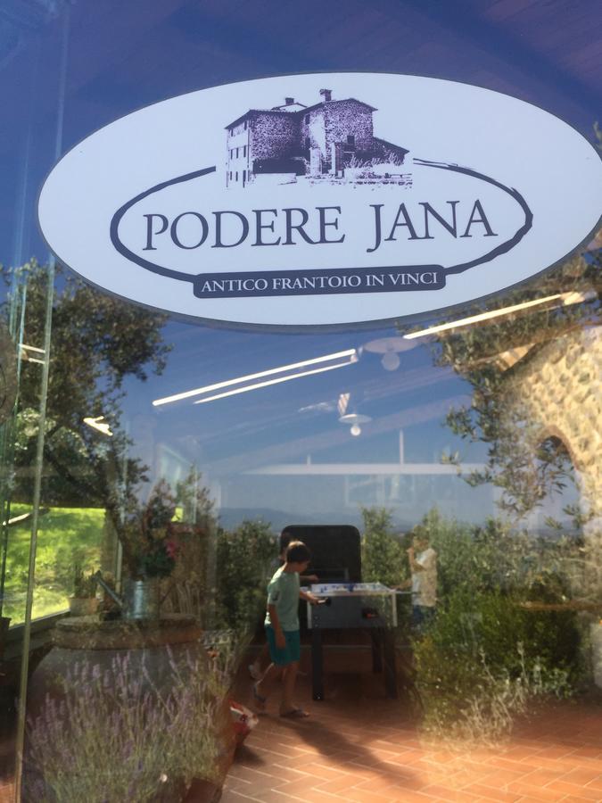 Podere Jana Antico Frantoio Vinci Exteriér fotografie